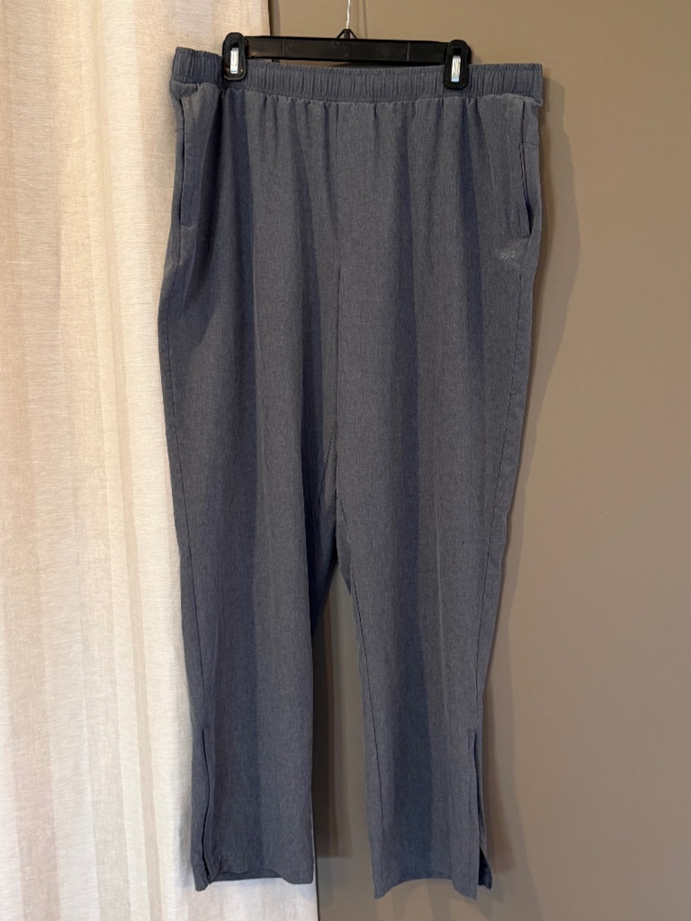 DSG Men's Gray Performance Stretch Pants Active Athletic, Lightweight Size XL